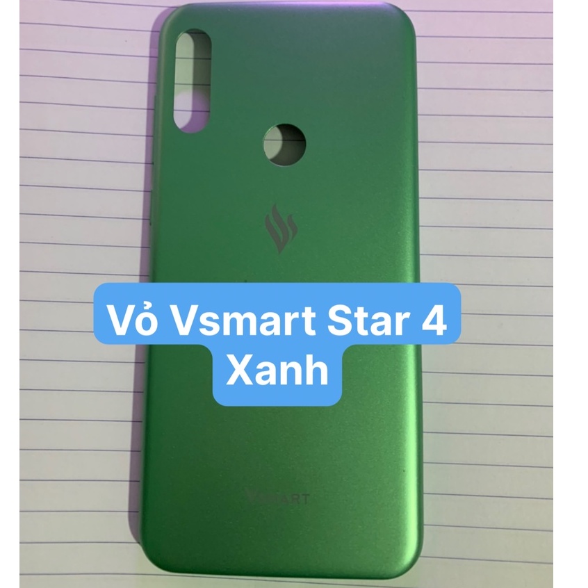 Miếng lưng Vsmart star 4 / có phím bấm ko kính cam