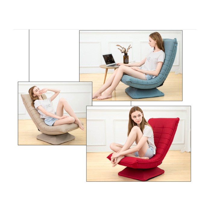 Ghế đệm mặt trăng có thể xoay 360 độ, ghế sofa thư giãn trong phòng khách - phòng làm viêc - phòng ngủ