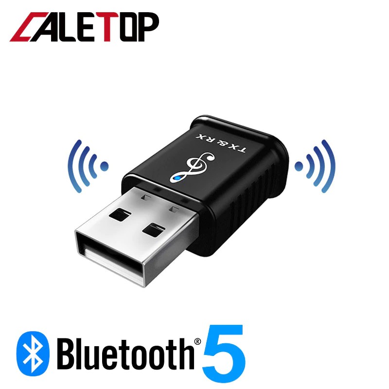 Đầu thu phát tín hiệu âm thanh Bluetooth 5.0 phích cắm 3.5mm cho loa nghe nhạc xe hơi/TV