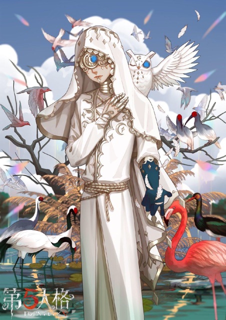 Poster EliClark ldentity V 3 tấm a4, ảnh Game ldentity V EliClark