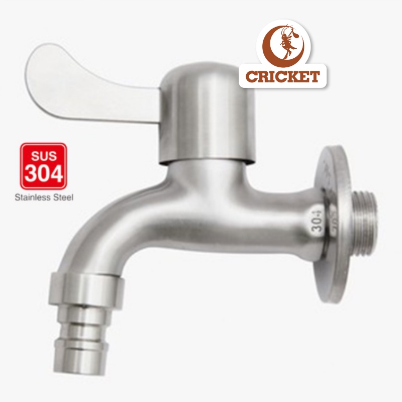 Vòi Hồ xả nước (KB801), rumine xả nước có khớp nối đầu vòi dễ dàng tháo gắn vào đường ống inox 304