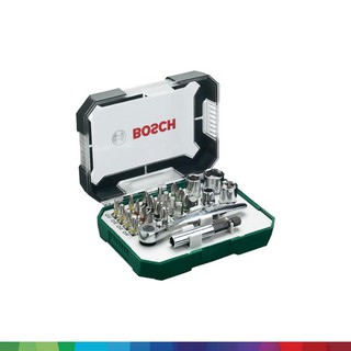 Bộ dụng cụ ốc vít 26 món Bosch 2607017322