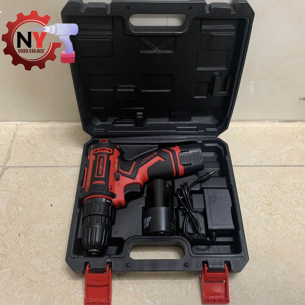 MÁY KHOAN PIN MAKTEC 12V VẶN VÍT BẮN TÔN CẦM TAY