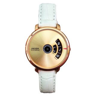 Đồng Hồ Nam Wilon 938G Dây Da (Có 3 Màu: Đen, Trắng, Trắng Mặt Vàng)
