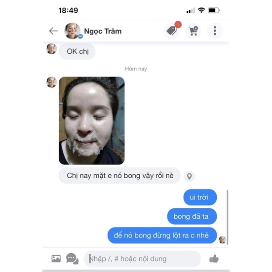 PEEL DA VI TẢO THẢO MỘC LUXURY GIRL