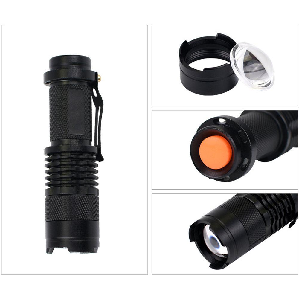 Đèn Pin LED 3 Chế Độ Có Thể Thu Gọn Tiện Dụng Cho Gia Đình