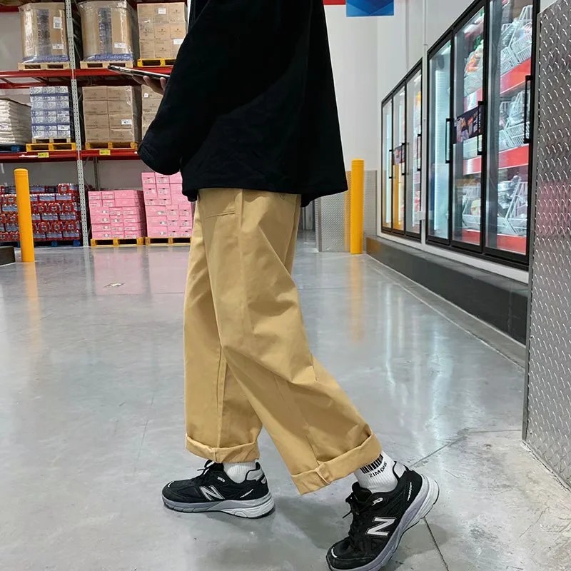 Quần dài ống đứng có 3 màu trơn thời trang cá tính cho nam size s-3xl | BigBuy360 - bigbuy360.vn