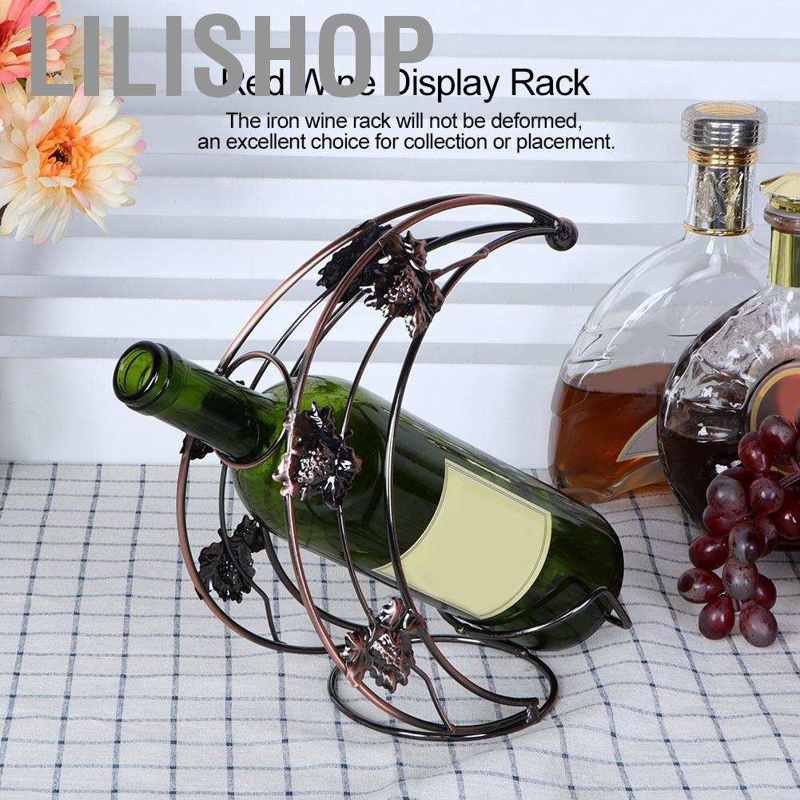 Giá Đỡ Trưng Bày Rượu Vang Bằng Sắt Kiểu Dáng Thanh Lịch | BigBuy360 - bigbuy360.vn