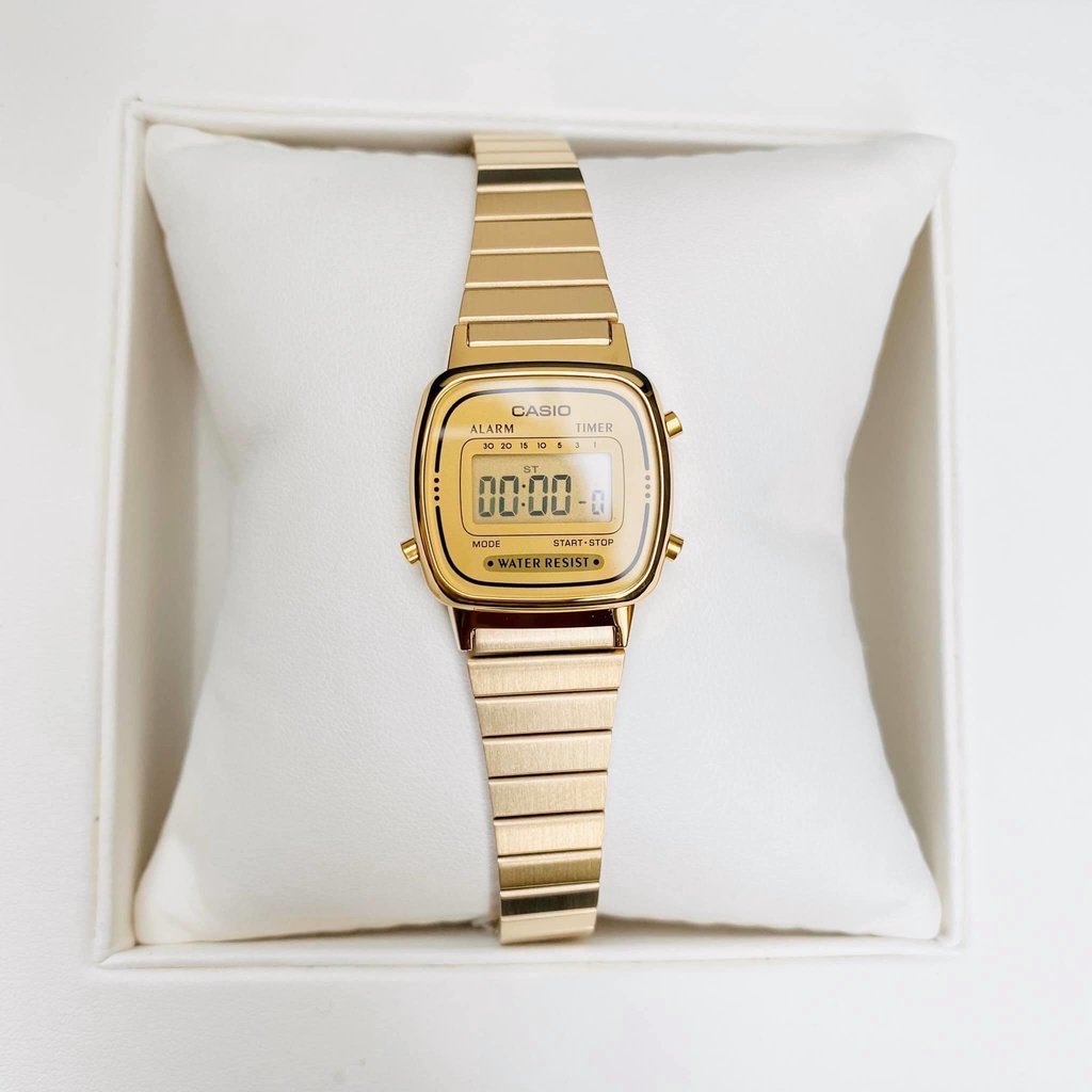 ĐỒNG HỒ CASIO NỮ CHÍNH HÃNG LA670 fullbox , chính hãng