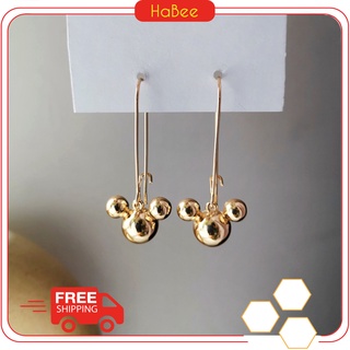 Bông tai nữ 💖FREESHIP💖Khuyên tai hình đầu gấu nhỏ cute xinh xắn cho nữ