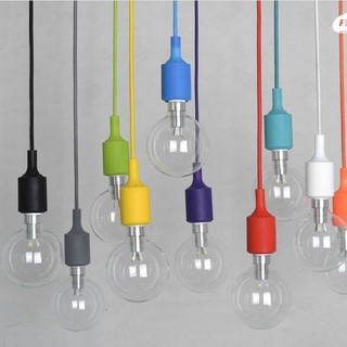 Dây đui đèn thả nhiều màu