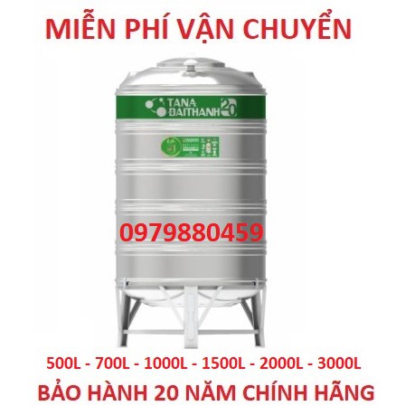 Bồn nước đứng Tân Á Đại Thành 20, bảo hành 20 năm