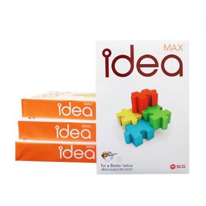 Giấy A4 Idea định lượng 70gsm.