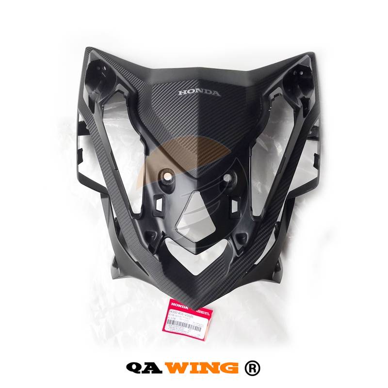 Nhựa nhám mặt nạ trước WINNER 150 V1 (Đen) QAWING