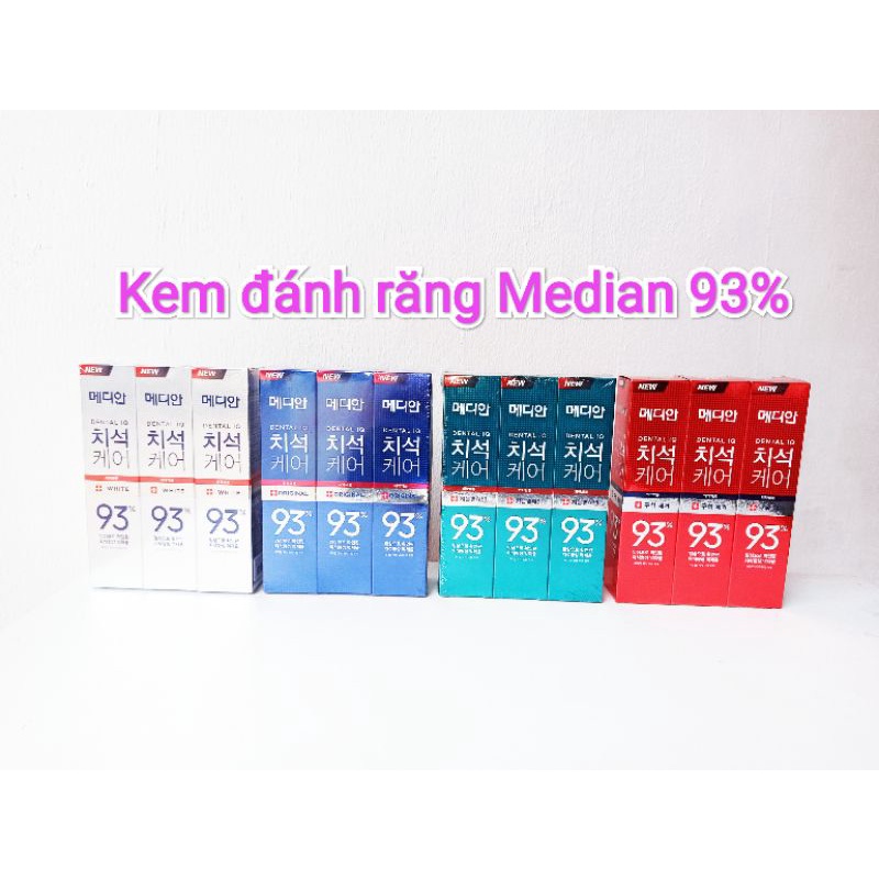 Kem đánh răng Hàn Quốc  MEDIAN 93% 120gr