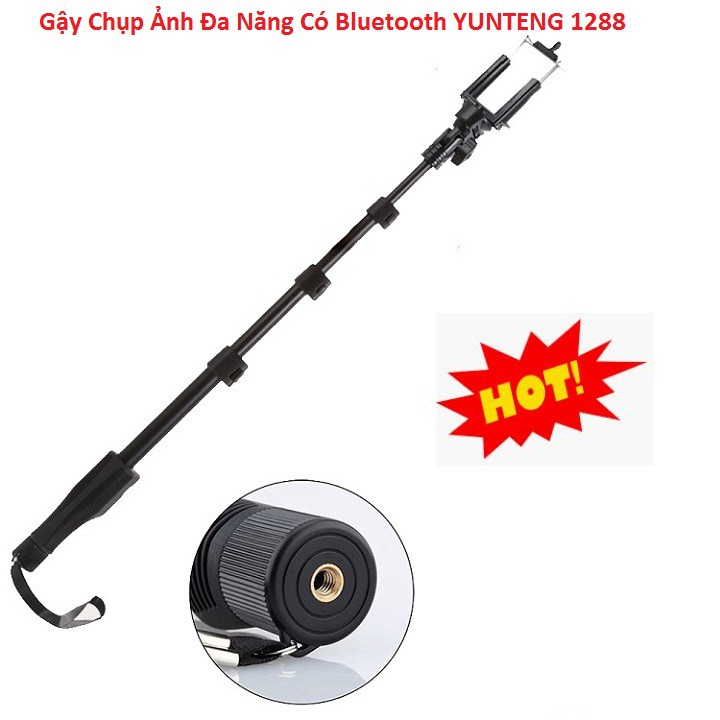 Gậy Chụp Hình, Gậy Selfie Có Bluetooth Đa Năng YUNTENG 1288 Thời Trang Siêu bền | BigBuy360 - bigbuy360.vn