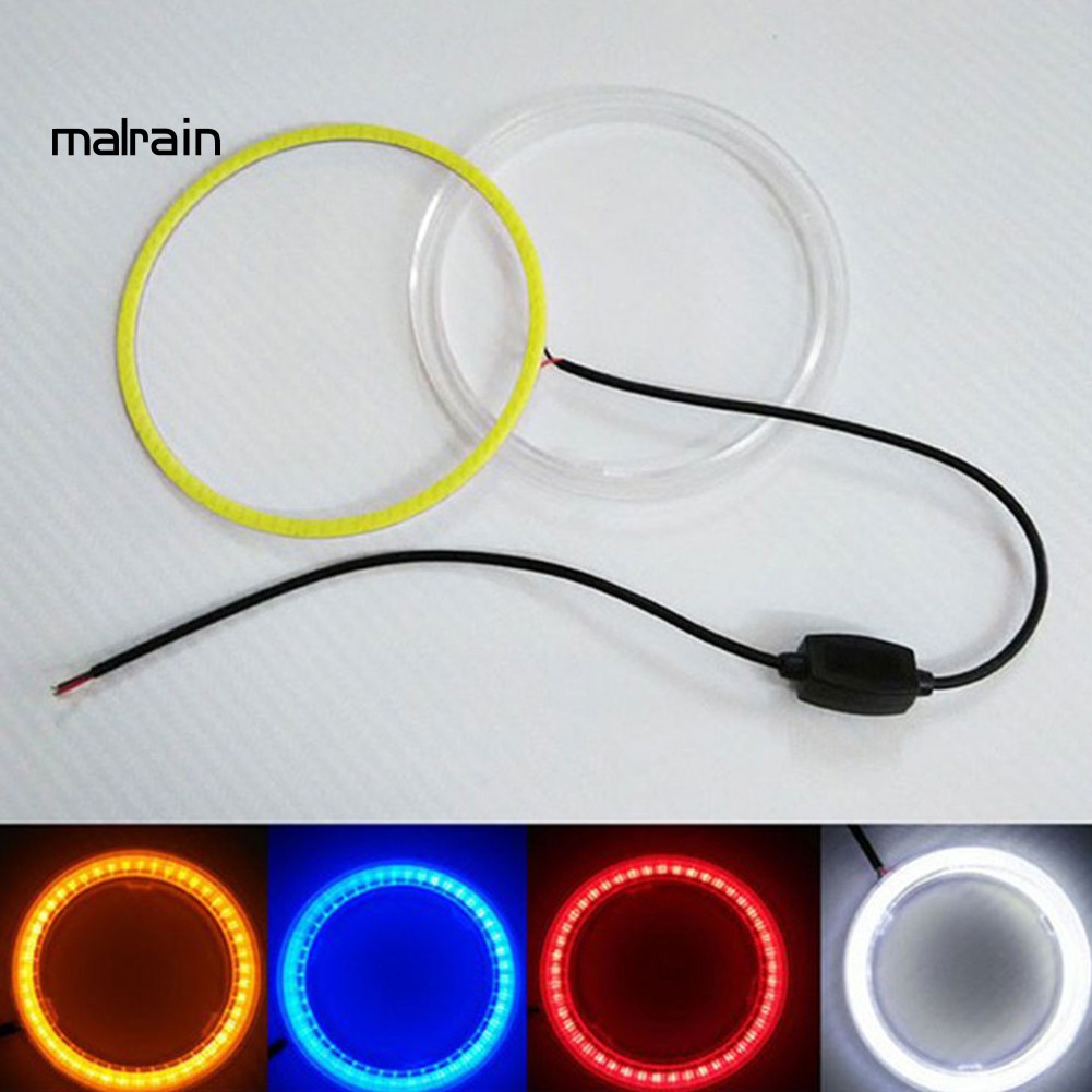 Vòng Đèn Pha Led Cob 60mm - 120mm Chuyên Dụng Cho Xe Hơi