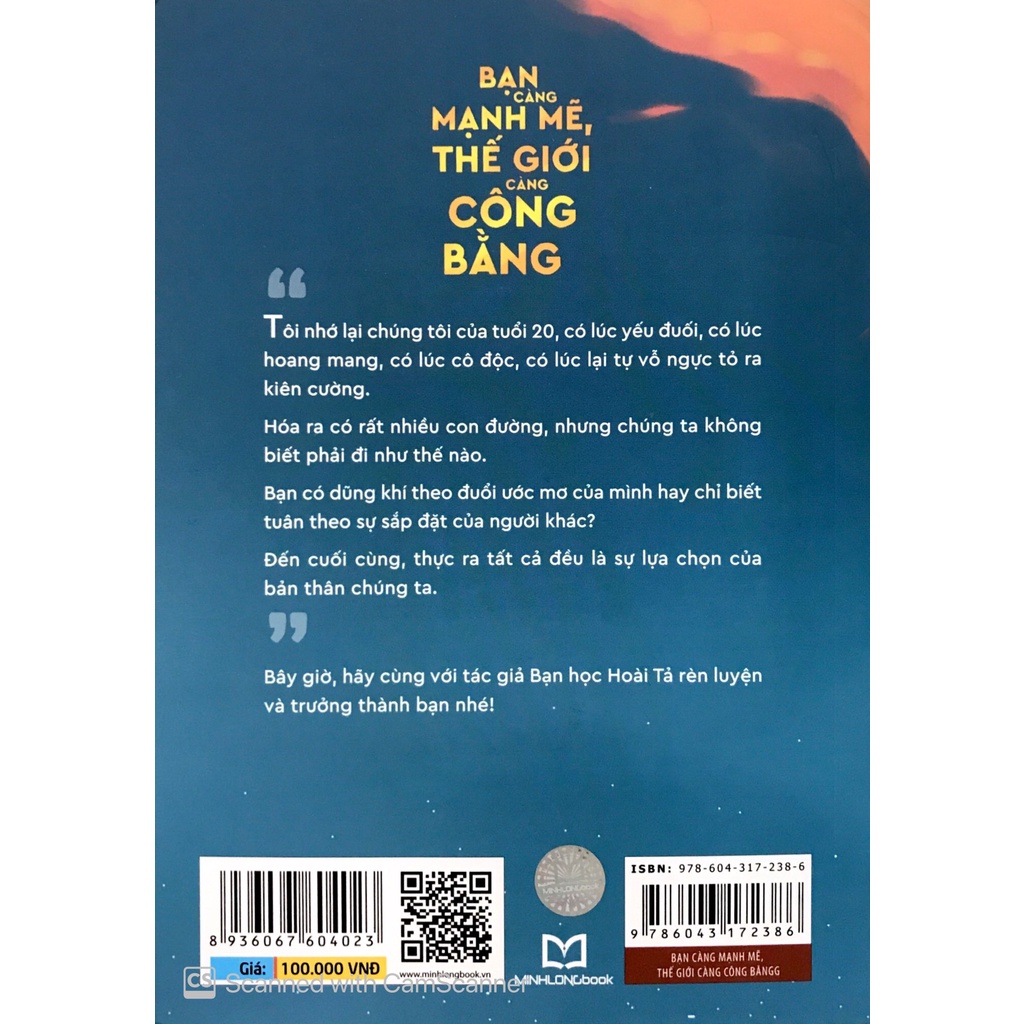 Sách - Bạn Càng Mạnh Mẽ, Thế Giới Càng Công Bằng (ML)