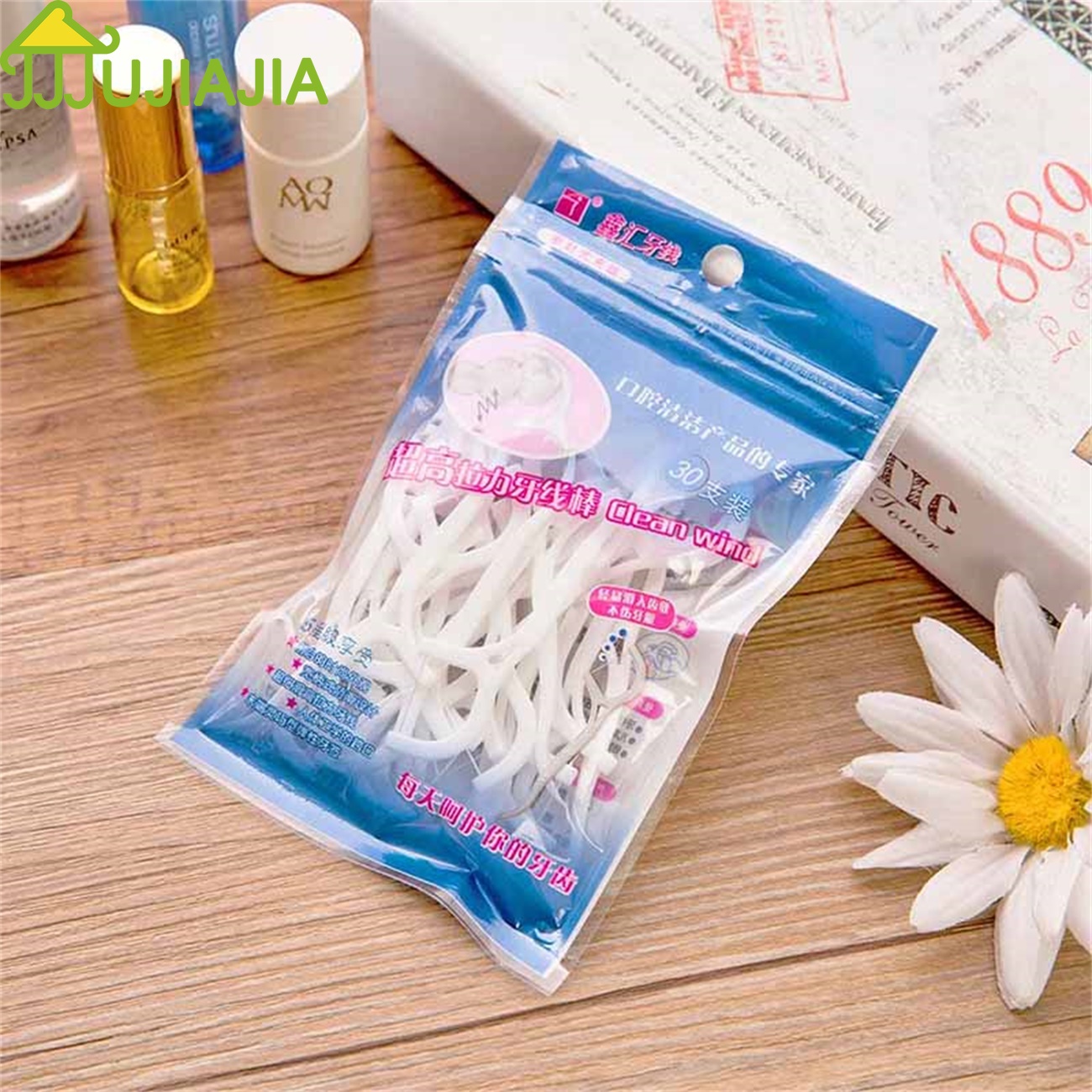 Set 30 Tăm Chỉ Nha Khoa JUJIAJIA Chất Lượng Cao