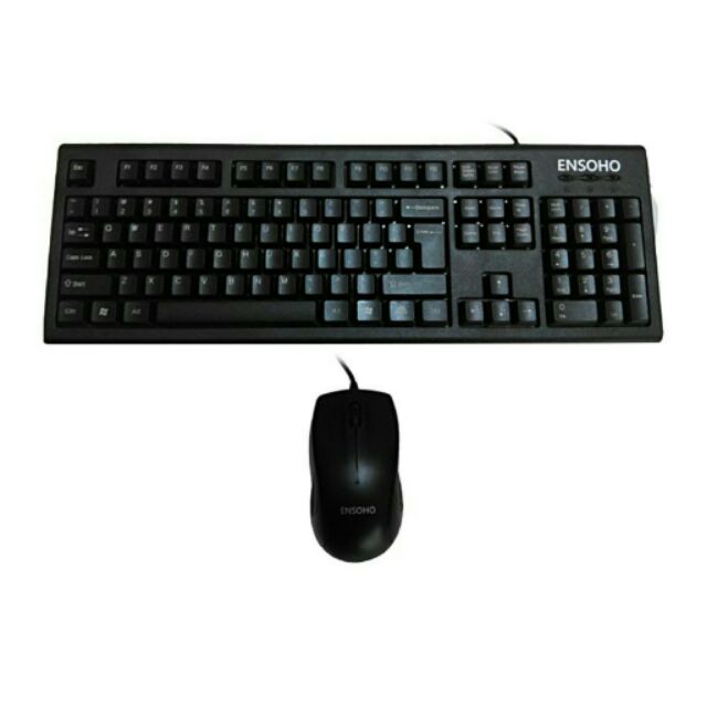 Bộ bàn phím và chuột có dây ensoho E-103CB