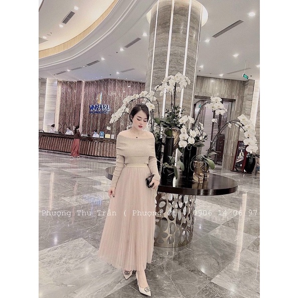 [BAO CHẤT] Áo len nữ trễ vai kiểu hàn quốc, áo len tăm cao cấp mỏng dài tay hàng loại 1 | BigBuy360 - bigbuy360.vn