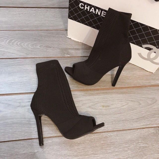 Boots len hở mũi HN 108