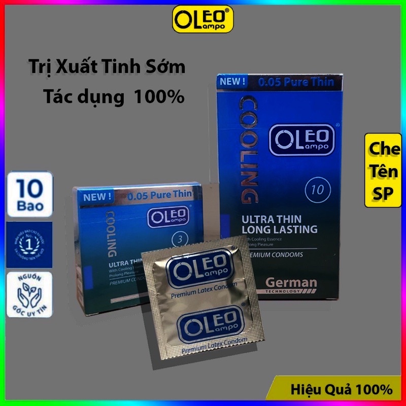 Bao cao su kéo dài thời gian Oleo10 bao