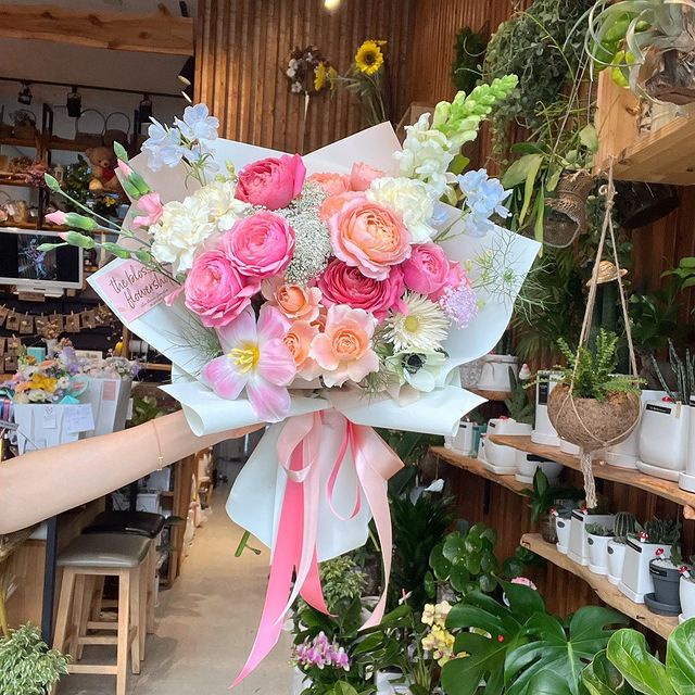 Bó hoa tươi tặng Sinh nhật/ Sự kiện HB03| Ship hỏa tốc |Hoa tươi Gifarm
