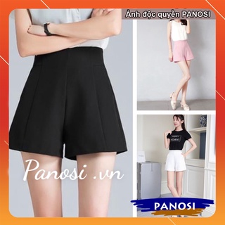Quần sooc nữ đẹp cạp cao ống rộng, quần short nữ công sở đẹp -Mã Q323