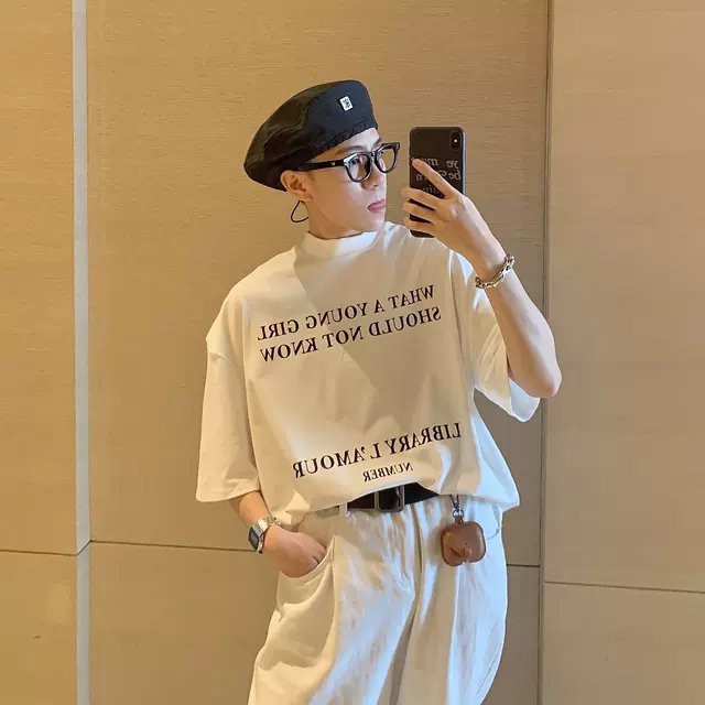 Áo thun Cổ ôm WTG Print - Giá sỉ Unisex