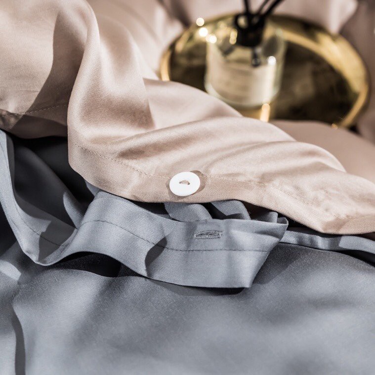 Bộ Chăn Ga Gối Lụa Tencel 100S Cao Cấp Chăn Drap Nhập Khẩu Siêu Sang Xịn Min Mát Sét Chuẩn 04 Món