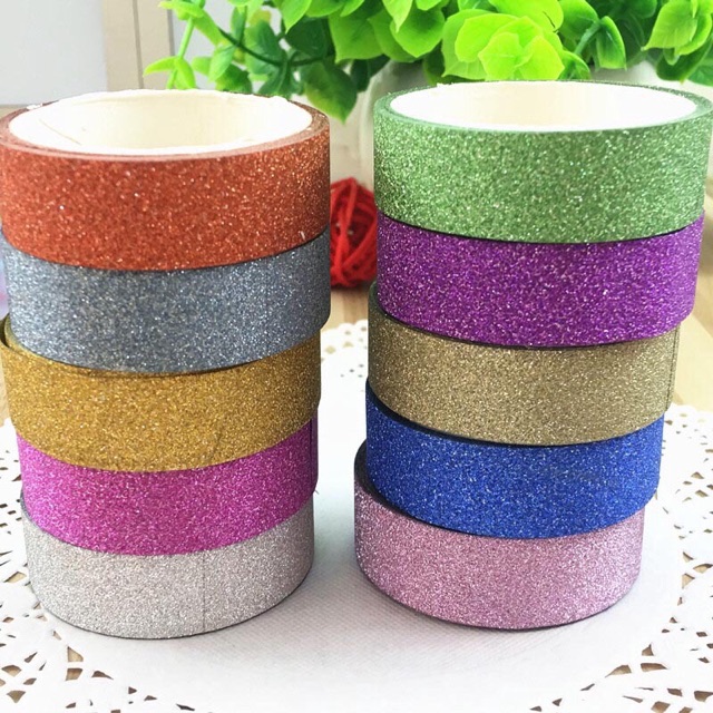 Băng dính kim tuyến 2 cuộn