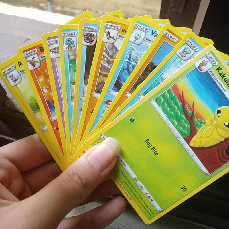 combo 10 thẻ sưu tầm pokemon đẹp