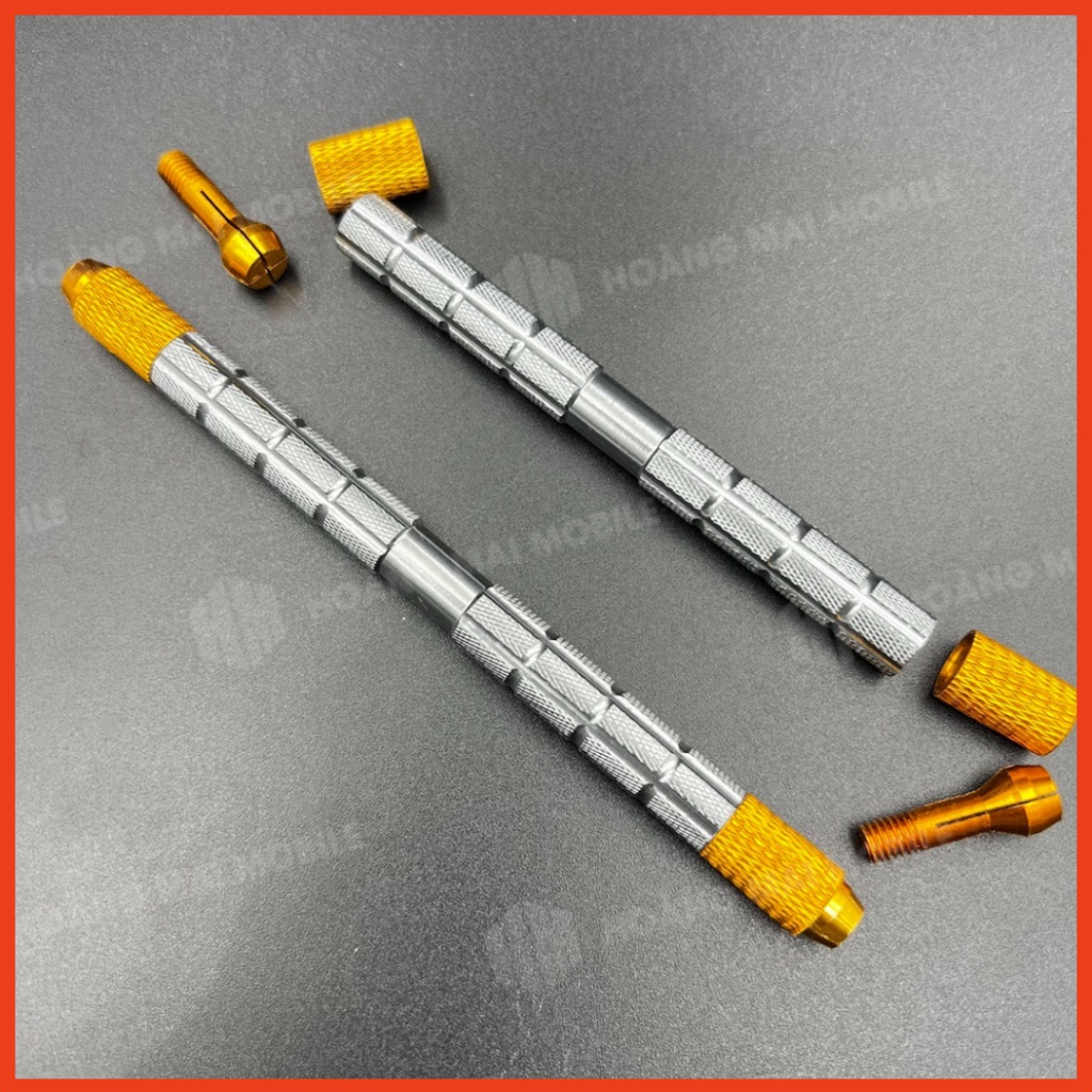 Cán dao 2 đầu chống trơn trượt thân màu tím than