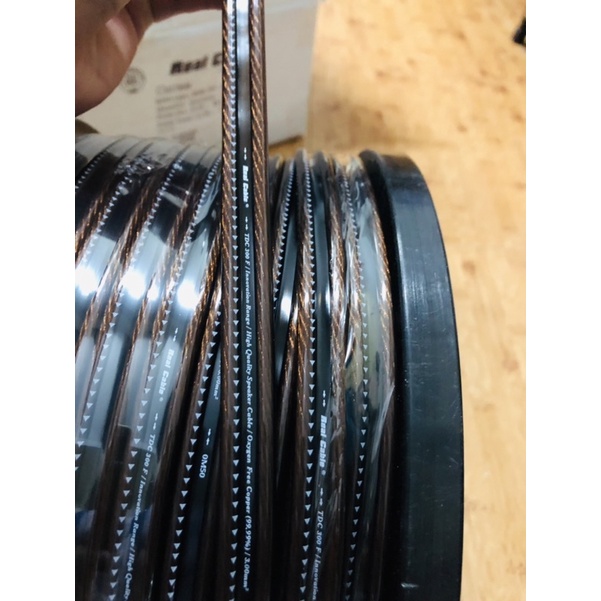 Dây loa Realcabel lõi đồng 3mm chính hãng