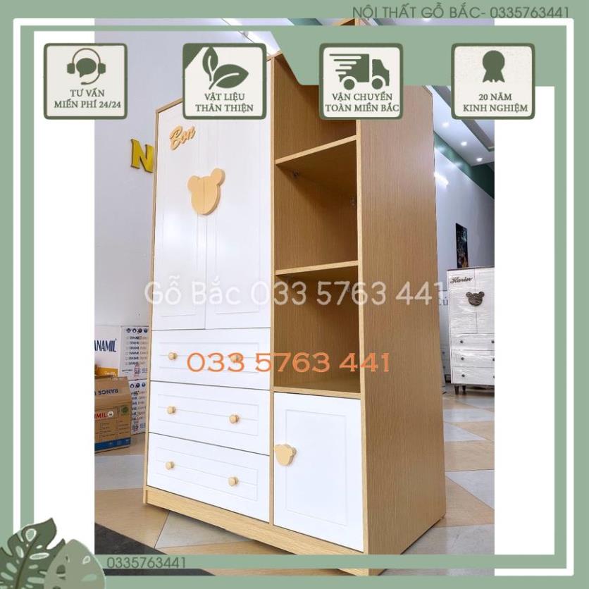 Tủ quần áo dành cho bé kiểu dáng xinh xắn - kích thước lớn nhỏ tùy chọn