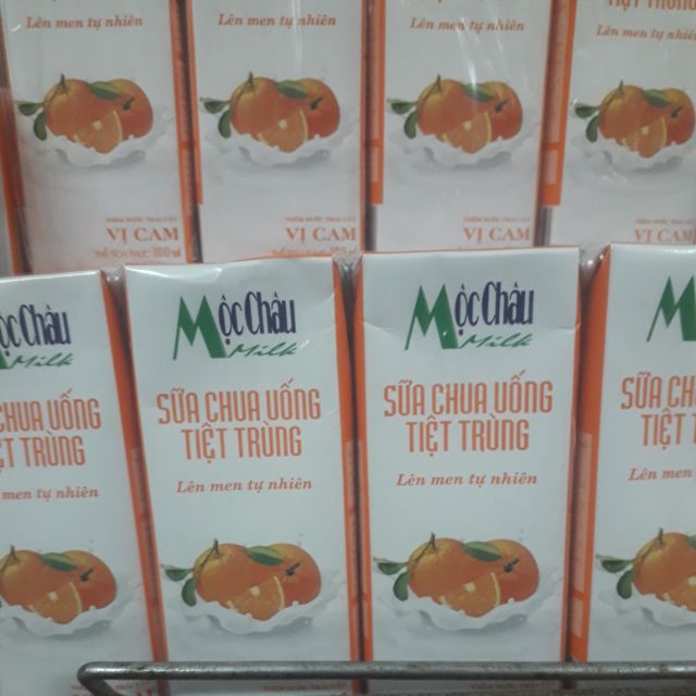 Sữa chua uống Mộc Châu cam 180ml