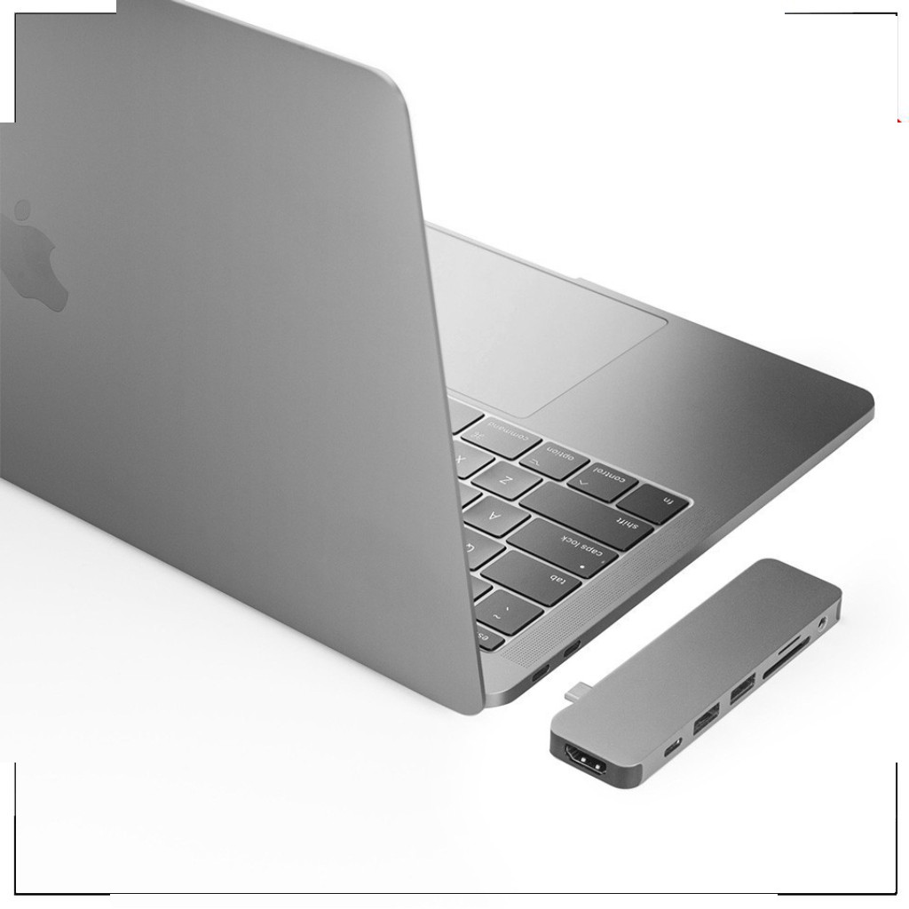 T-  Cổng chuyển HyperDrive 7-in-1 Solo USB-C Hub cho Macbook, PC & Devices -  Hàng Chính Hãng