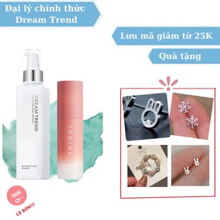 Combo Toning Dream Trend và dưỡng tóc AHA Essence Dream Trend