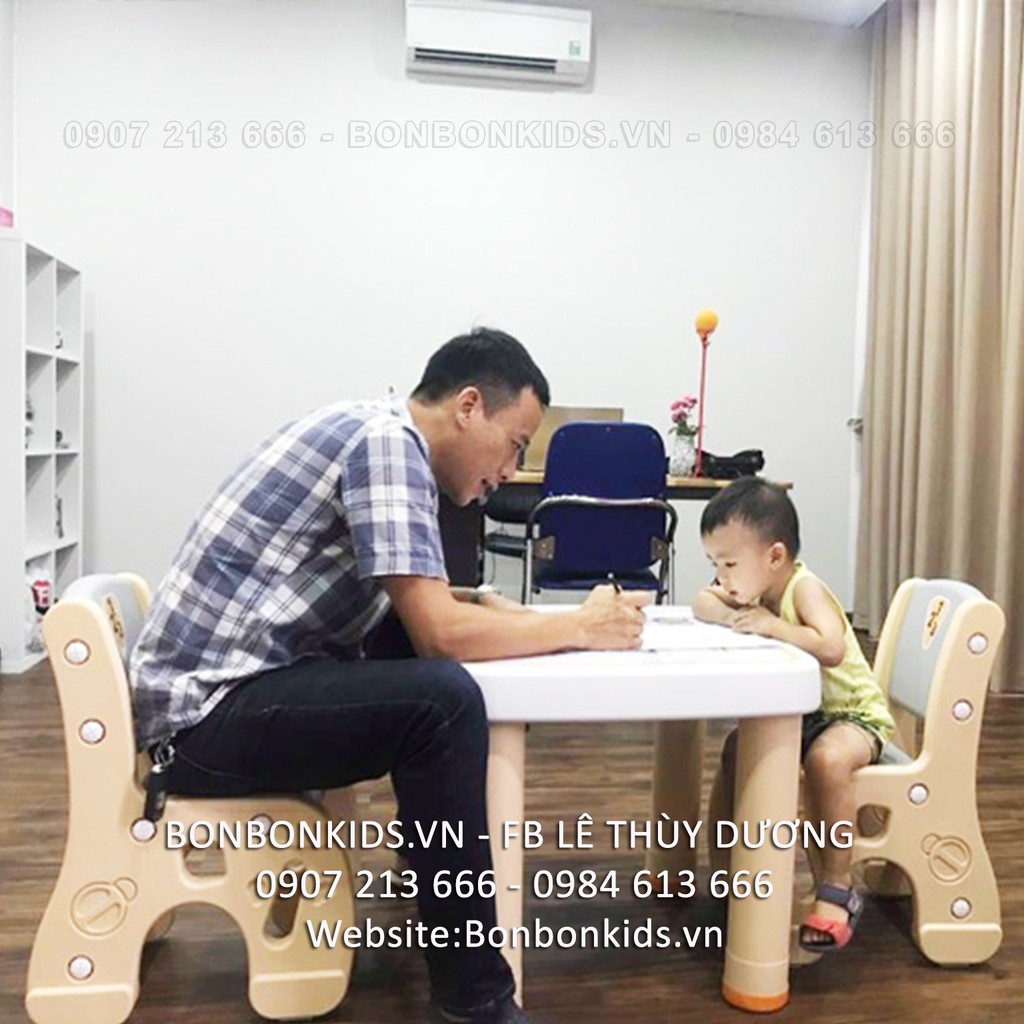 Bộ bàn ghế trẻ em cao cấp Newber  - Bàn ghế nhựa cho bé | BigBuy360 - bigbuy360.vn