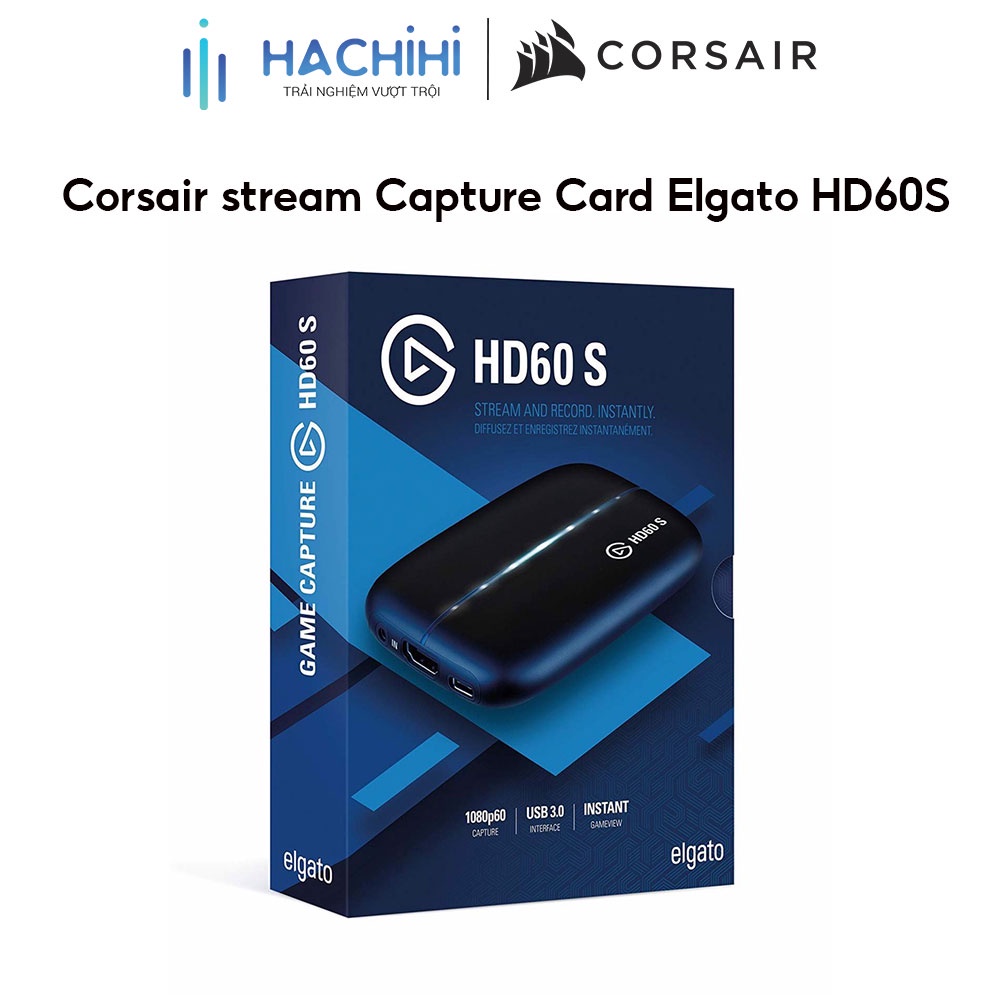 Thiết bị trực tuyến Corsair stream Capture Card Elgato HD60S