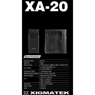 Vỏ Xigmatek XA-20 (ATX) EN46072
