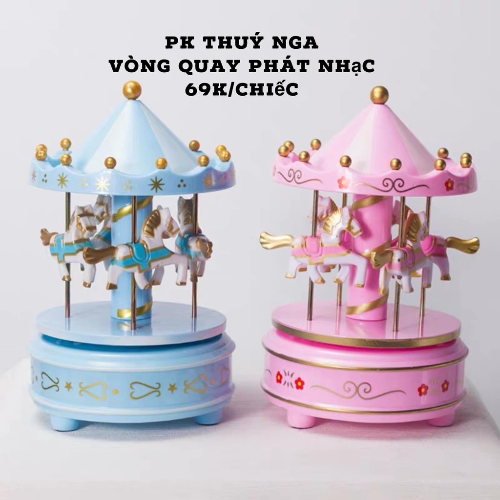 Vòng quay phát nhạc xanh,hồng