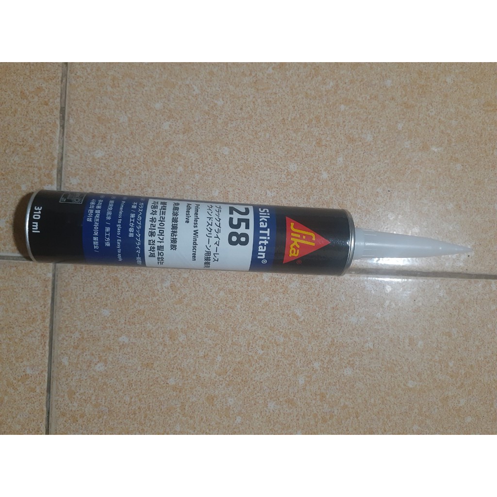 SIKA TI TAN 258 310ml (đen) - Keo dán kính