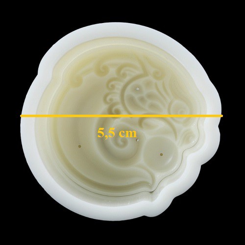Khuôn làm bánh trung thu 75 gram một mặt hình rồng [HÀNG MỚI VỀ] làm bánh trung thu bánh dẻo, bánh nướng.