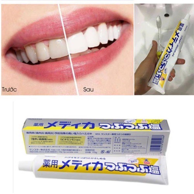 Kem Đánh Răng MUỐI SUNSTAR NHẬT BẢN 170g