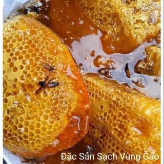 1kg mật ong khoái nguyên sáp mật ong rừng