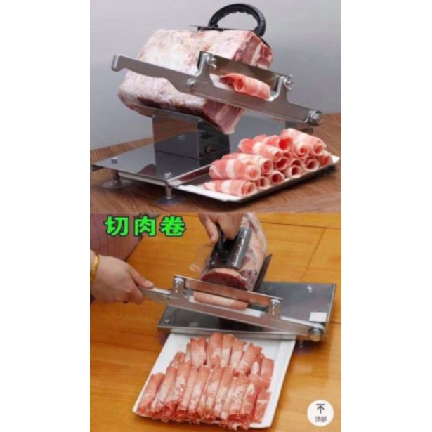 [Hàng Chính Hãng] Máy Thái Thịt Đông Lạnh, Dao Cắt Thịt Làm Bếp Đa Năng - Bảo Hành 12 Tháng