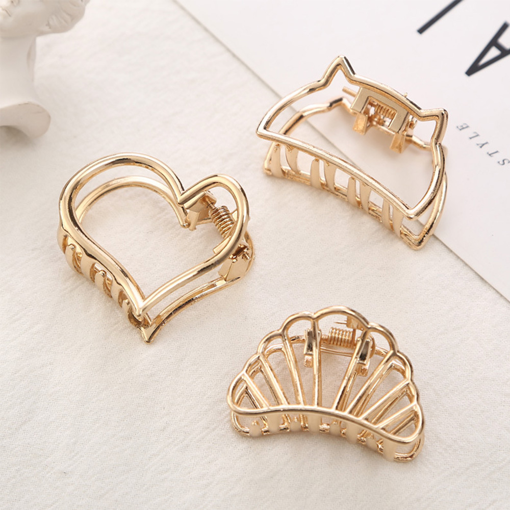 Kẹp Tóc Hình Ngôi Sao Bằng Kim Loại Nhiều Màu Sắc