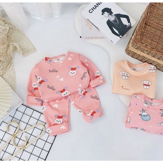 Bộ nỉ bông hình quảng châu(kèm ảnh thật và video)
